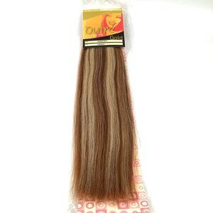 30/613 Platinum & Honey Outré Gold 100% Human Hair Extensions 16" Straight Weft